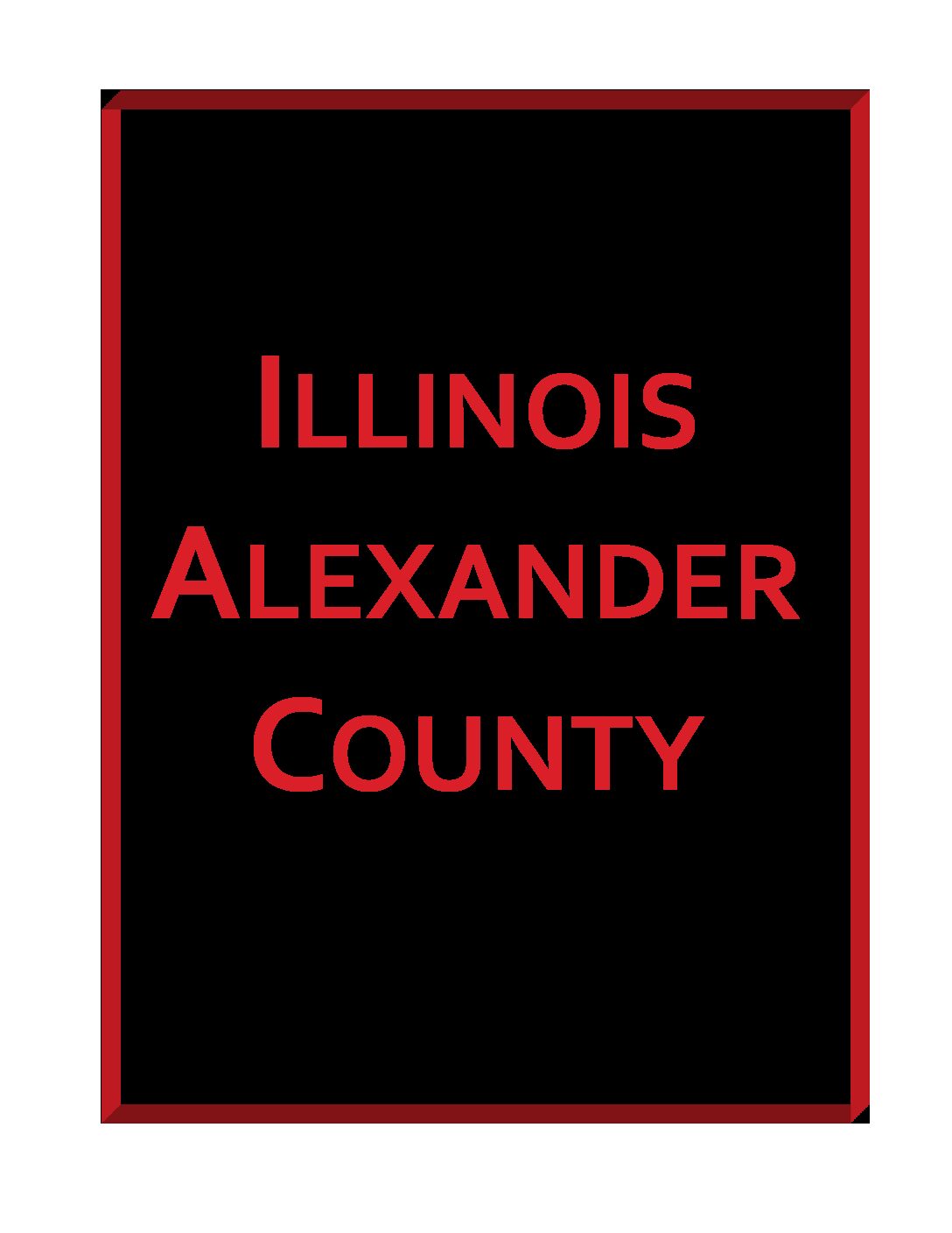Illinois Alexander County Intelligents E.T.V.